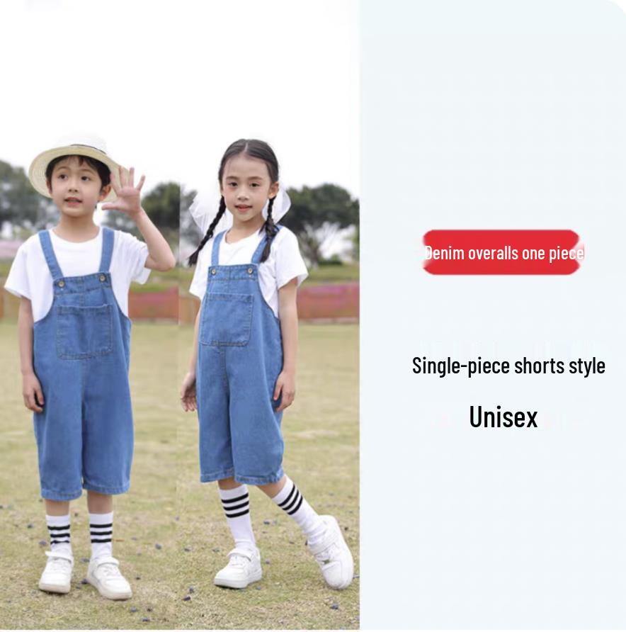 2026 Denim Overalls for Graduation, Cheerleading, and Choir Performances - Kindergarten to Secondary Students 170 for Height 155-165cm
2026 Denim Overalls for Graduation, Cheerleading, and Choir Performances - Kindergarten to Secondary Students 170 for Height 155-165cm