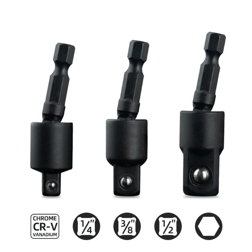 3 шт. шестигранный хвостовик пневматическая отвертка рукав 360 градусов ударная дрель электрическая розетка переходник стержень Silver 3pcs
3 шт. шестигранный хвостовик пневматическая отвертка рукав 360 градусов ударная дрель электрическая розетка переходник стержень Silver 3pcs