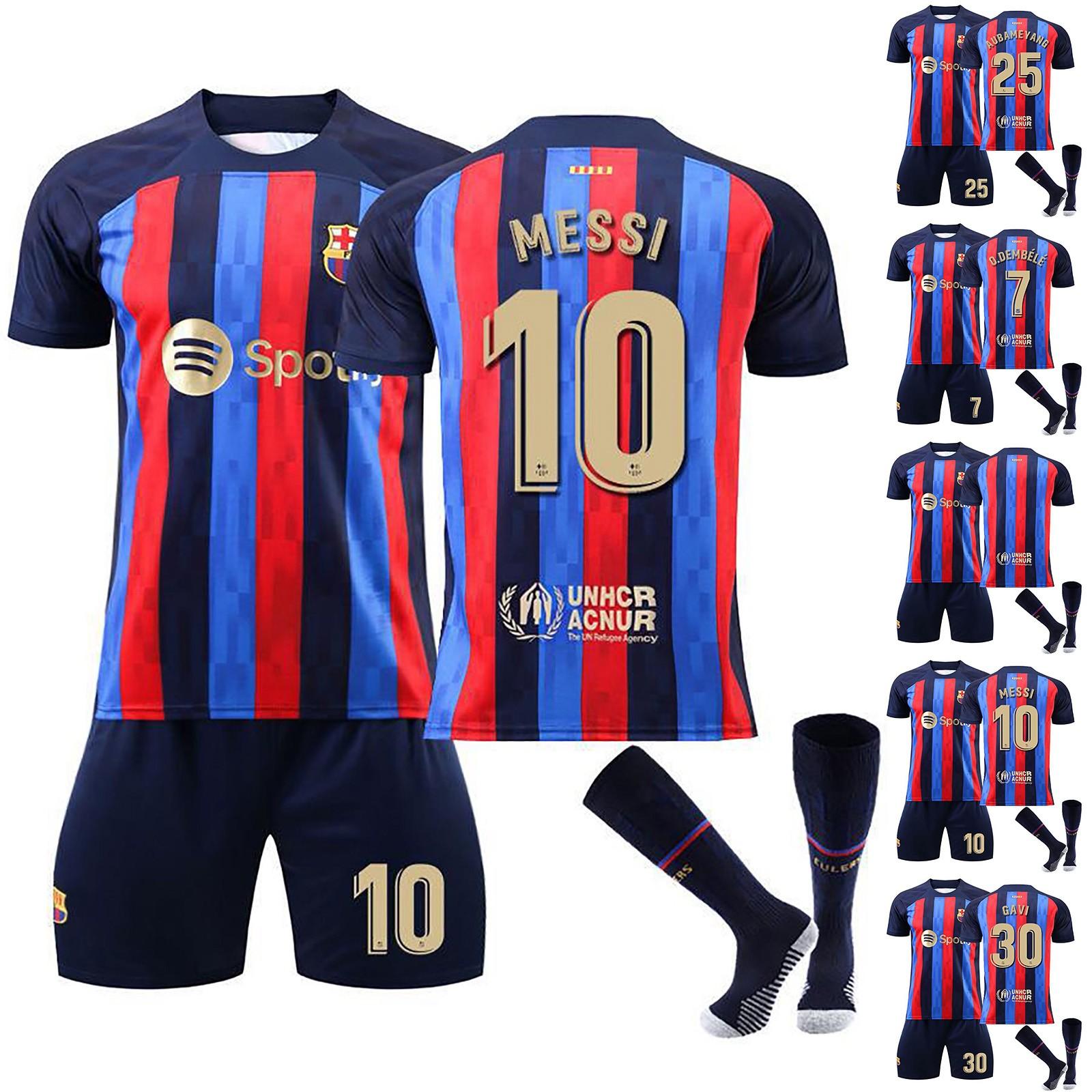 22/23 «Барселона», домашние футбольные майки, шорты, комплект носков, новый сезон, шорты, носки, размеры для взрослых, одежда
22/23 «Барселона», домашние футбольные майки, шорты, комплект носков, новый сезон, шорты, носки, размеры для взрослых, одежда