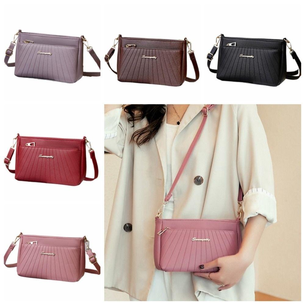 Solid Color Women s Shoulder Bag Zipper Zipper Square Bag Simple PU Crossbody Bag Work фіолетовий
Solid Color Women s Shoulder Bag Zipper Zipper Square Bag Simple PU Crossbody Bag Work фіолетовий