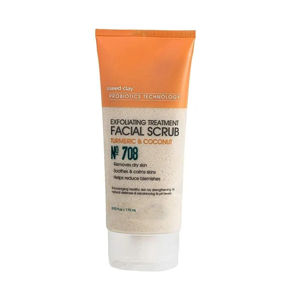 Seed+Clay Turmeric Coconut Facial Scrub Exfoliating Treatment - 175.1ml 6.5oz
Seed+Clay Turmeric Coconut Facial Scrub Exfoliating Treatment - 175.1ml 6.5oz
