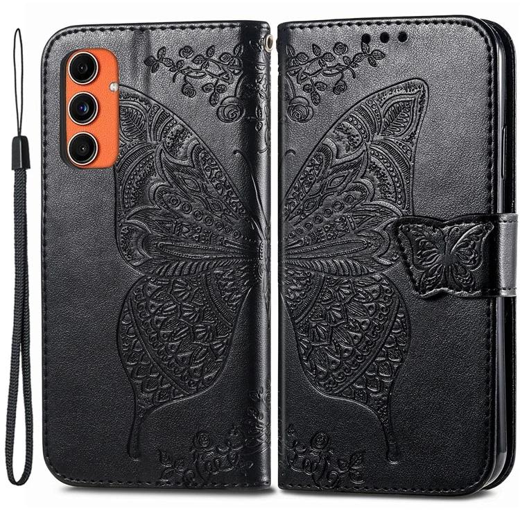 Для Samsung Galaxy M55 5G / C55 5G / F55 5G Чехол С Ремешком На Руку Бабочка Кожаный Откидной Чехол-Кошелек Для Телефона - Черный
Для Samsung Galaxy M55 5G / C55 5G / F55 5G Чехол С Ремешком На Руку Бабочка Кожаный Откидной Чехол-Кошелек Для Телефона - Черный