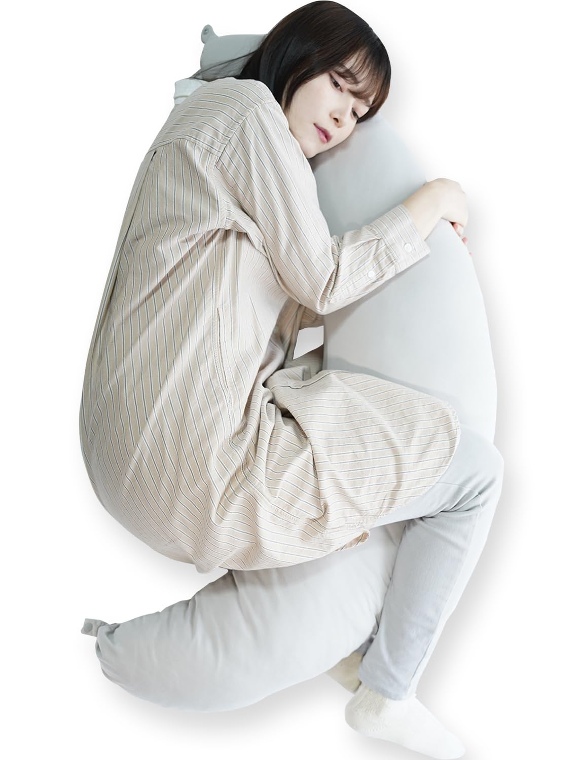 mamacharm Pregnancy Body Pillow, Crescent Shape, Popular Maternity Body Pillow for Pregnant Women, Baby, Nursing Cushion, Backrest, Side Sleeper
mamacharm Pregnancy Body Pillow, Crescent Shape, Popular Maternity Body Pillow for Pregnant Women, Baby, Nursing Cushion, Backrest, Side Sleeper