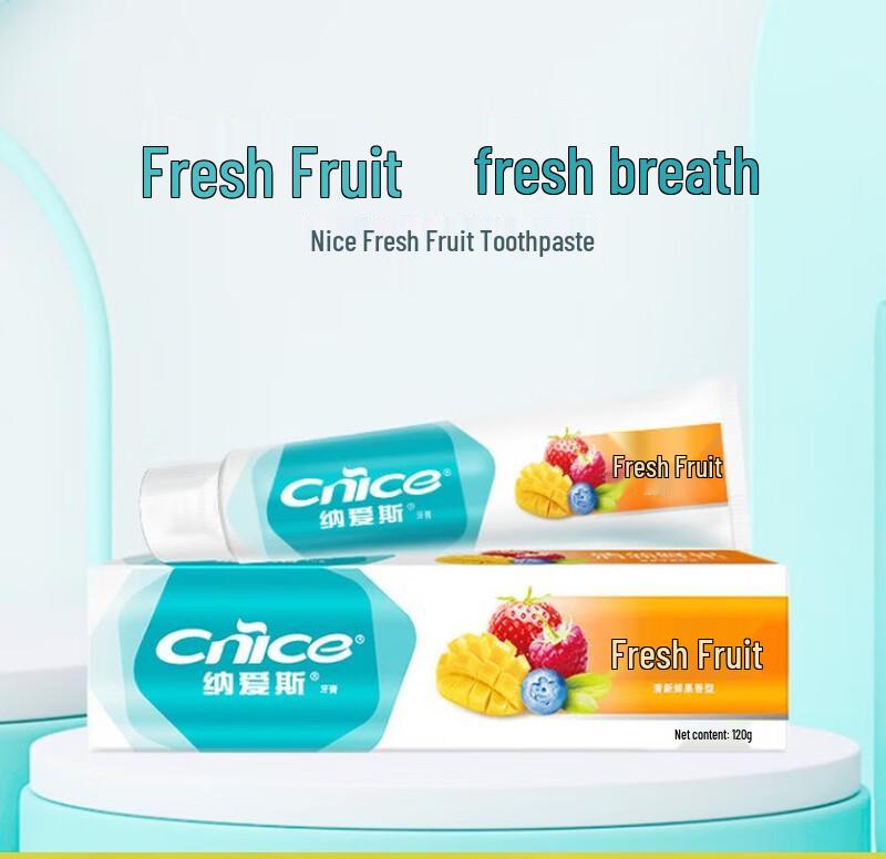 Nice Fresh Breath Toothpaste 6-Pack
Nice Fresh Breath Toothpaste 6-Pack