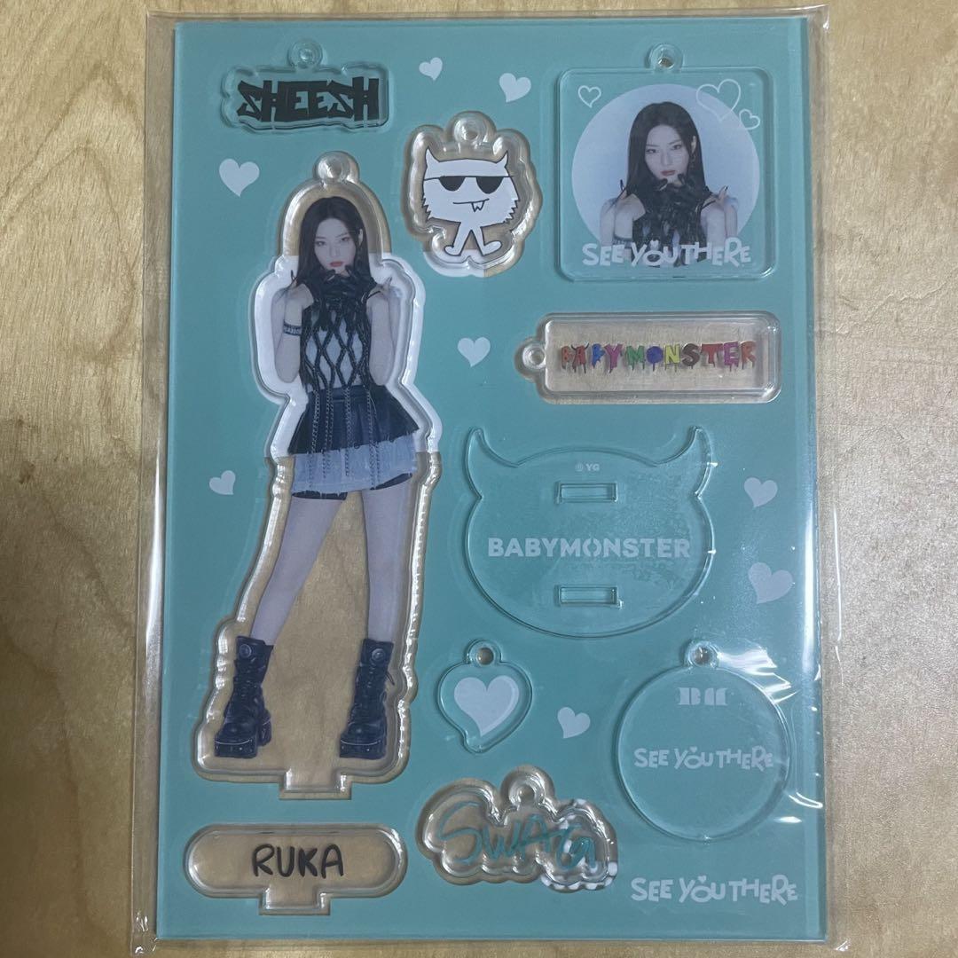 BABYMONSTER RUKA SEE YOU THERE Официальный MD DIY АКРИЛОВЫЙ НАБОР Fan Meeting Limited SEOUL BAEMON Новый
BABYMONSTER RUKA SEE YOU THERE Официальный MD DIY АКРИЛОВЫЙ НАБОР Fan Meeting Limited SEOUL BAEMON Новый