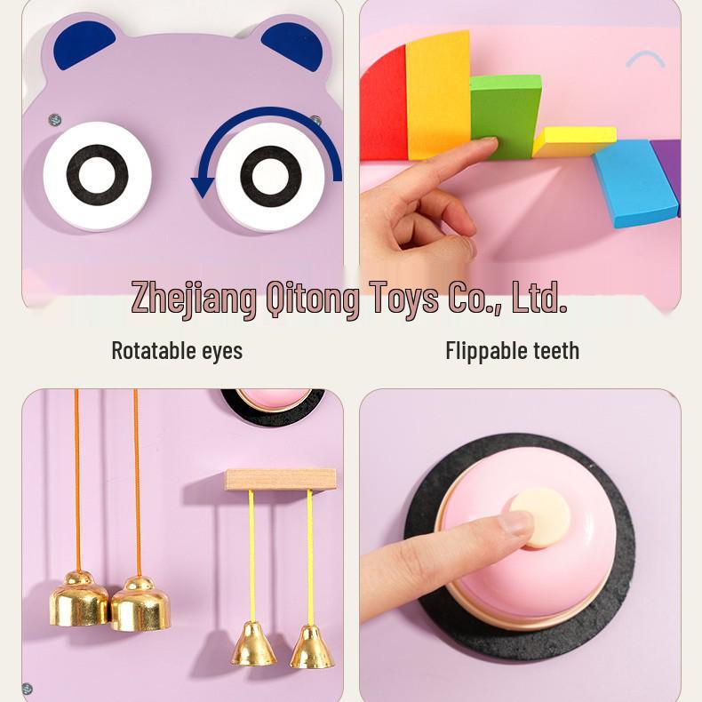 Hippopotamus Pegboard Busy Board - Early Education Toy for Toddlers 150*40
Hippopotamus Pegboard Busy Board - Early Education Toy for Toddlers 150*40