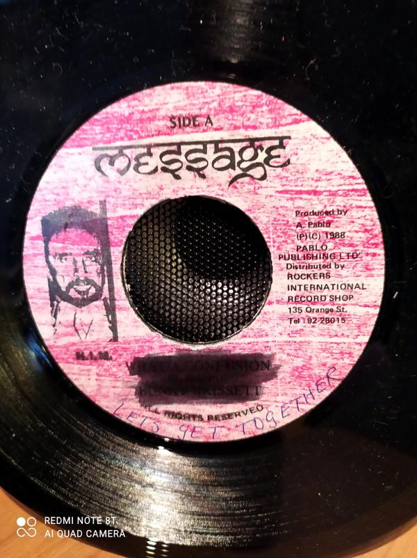 7inch Record TETRACK - Let s Get Together NONE Message 1988 Jamaica Reggae, Ska & Dub Used
7inch Record TETRACK - Let s Get Together NONE Message 1988 Jamaica Reggae, Ska & Dub Used