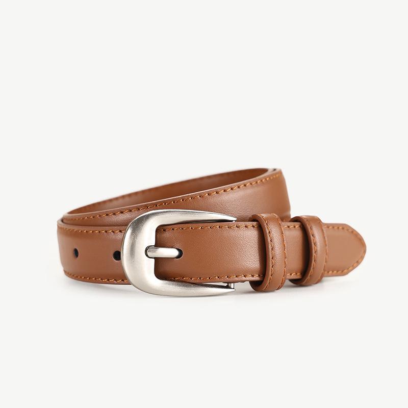 Women s leather belt - black belt - new buckle design - unique pant strap коричневий
Women s leather belt - black belt - new buckle design - unique pant strap коричневий