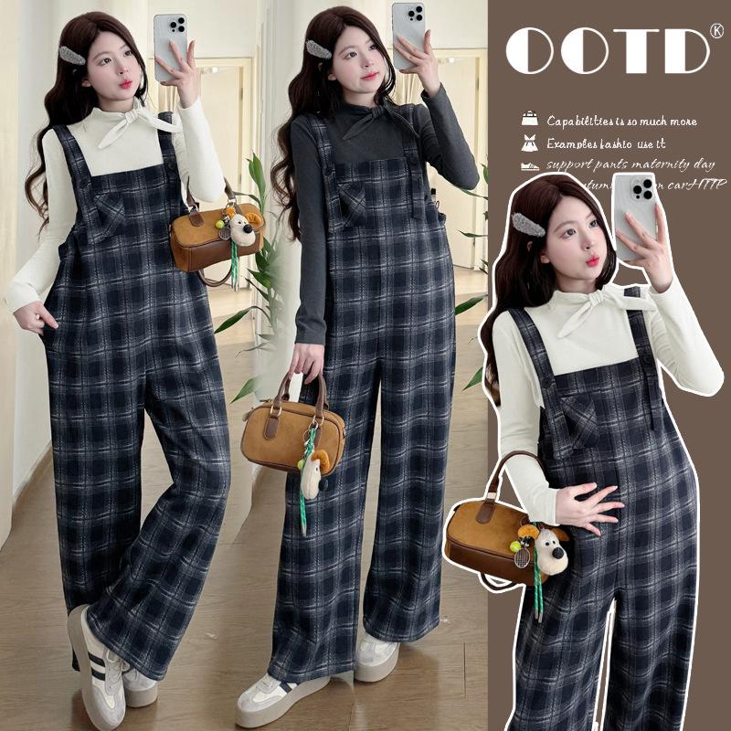 Elegant Plaid Maternity Overalls: Fleece-Lined & Thickened for Autumn/Winter 2026 2XL
Elegant Plaid Maternity Overalls: Fleece-Lined & Thickened for Autumn/Winter 2026 2XL
