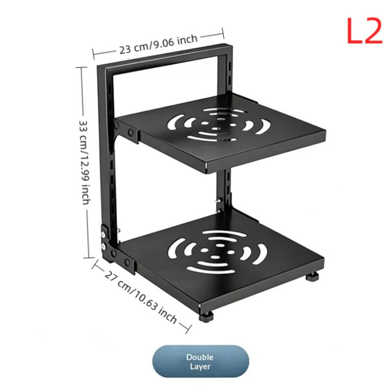 Kitchen Storage Rack Adjustable Plates And Pots Carbon Steel Storage Rack Free Layered Snap-On Floor Pot Rack Kitchen Storage 2Layer
Kitchen Storage Rack Adjustable Plates And Pots Carbon Steel Storage Rack Free Layered Snap-On Floor Pot Rack Kitchen Storage 2Layer
