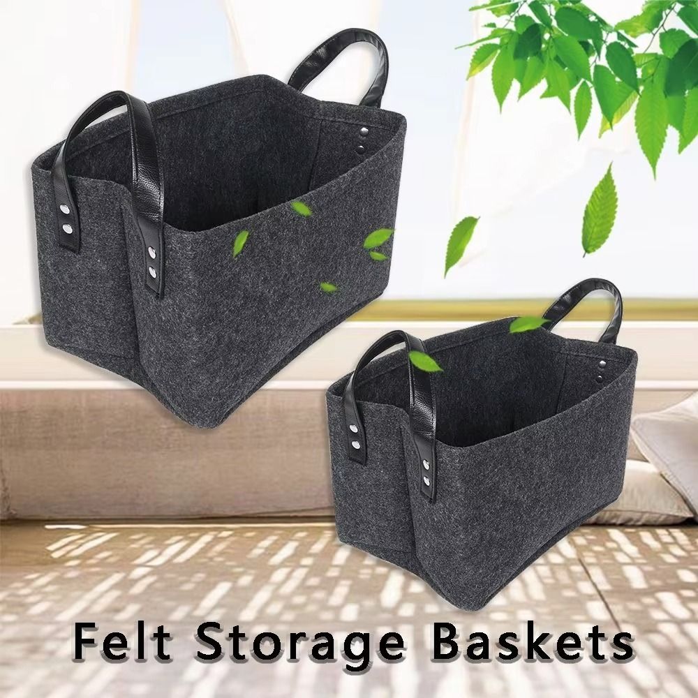 Felt Laundry Storage Basket Foldable Dirty Clothes Bin Shelf Dirty Clothes Hamper Living Room S чорний
Felt Laundry Storage Basket Foldable Dirty Clothes Bin Shelf Dirty Clothes Hamper Living Room S чорний