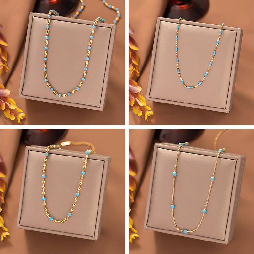 18K Gold-Plated French Retro Woven Necklace | Titanium Steel Clavicle Chain | European & American Style High-End Jewelry
18K Gold-Plated French Retro Woven Necklace | Titanium Steel Clavicle Chain | European & American Style High-End Jewelry