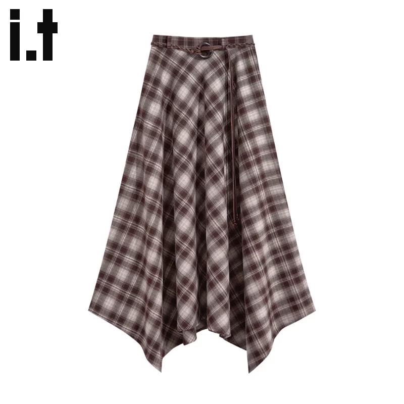 CHOCOOLATEit Women s High-Waisted Plaid A-Line Midi Skirt XL
CHOCOOLATEit Women s High-Waisted Plaid A-Line Midi Skirt XL