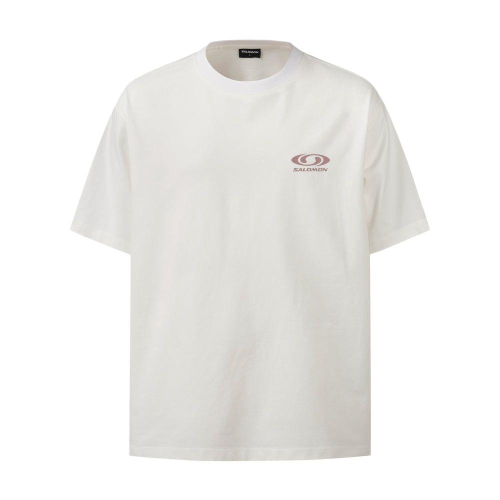 Salomon Uni Link Fashion Simple Round Neck Loose Pullover Short Sleeve T-Shirt Unisex T-Shirts Off-White C28092
Salomon Uni Link Fashion Simple Round Neck Loose Pullover Short Sleeve T-Shirt Unisex T-Shirts Off-White C28092