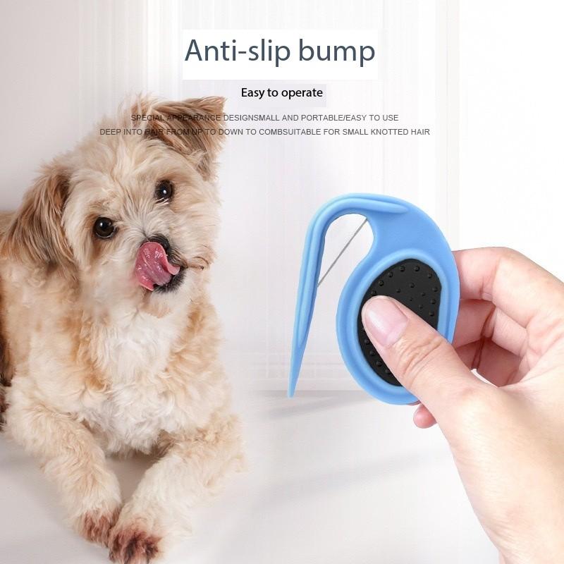 Pet Knot Open Comb Cat Puppy Hair Shedding Carding Trimmer Comb Blade TPR Stainless Steel Dog Grooming Scissors Dog Accessories синий
Pet Knot Open Comb Cat Puppy Hair Shedding Carding Trimmer Comb Blade TPR Stainless Steel Dog Grooming Scissors Dog Accessories синий