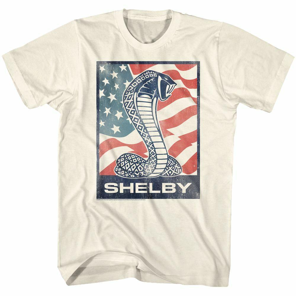 Carroll Shelby Motors Shelby Flag Snake Natural T-Shirt M
Carroll Shelby Motors Shelby Flag Snake Natural T-Shirt M