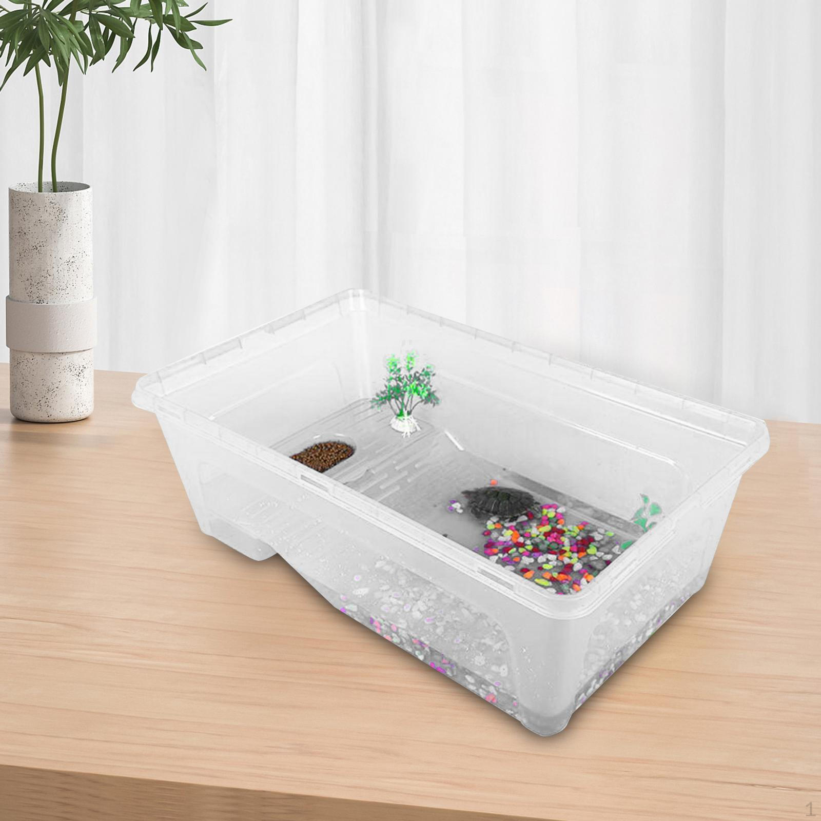 Premium Turtle Tank Habitat - Spacious and Durable Enclosure for Reptiles White M
Premium Turtle Tank Habitat - Spacious and Durable Enclosure for Reptiles White M