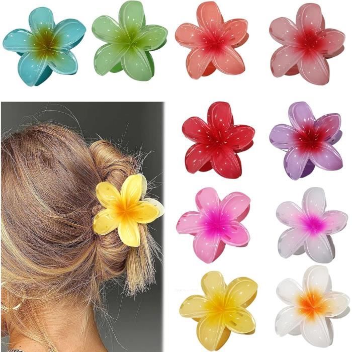 Pince Cheveux Fleur, 10 Pièces , Pince Cheveux Fleur Hawaienne, Petites Pinces à Cheveux Mignonnes, Livraison aléatoire
Pince Cheveux Fleur, 10 Pièces , Pince Cheveux Fleur Hawaienne, Petites Pinces à Cheveux Mignonnes, Livraison aléatoire