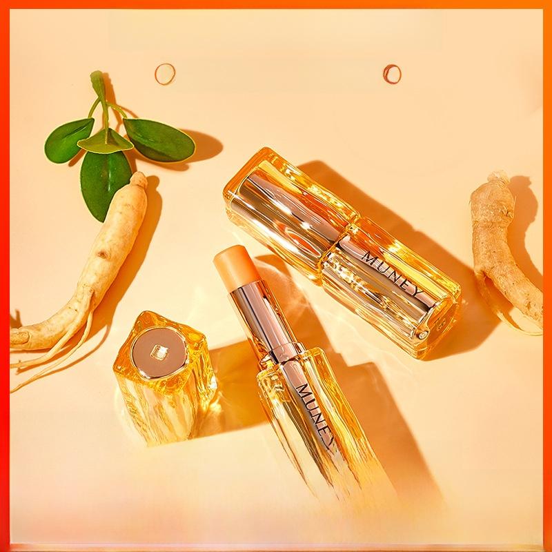 Ginseng Essence Hydrating Color-Changing Lip Balm Moisturizing Silk Smooth Lipstick for Women ginseng essence lipstick
Ginseng Essence Hydrating Color-Changing Lip Balm Moisturizing Silk Smooth Lipstick for Women ginseng essence lipstick