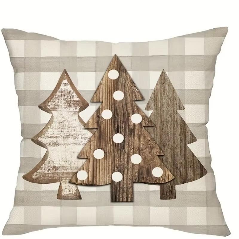 Christmas Gingerbread Man Tree Throw Pillow Cover Multi Patterns for Home Office Party Holiday Decor Gift 45cmx45cm
Christmas Gingerbread Man Tree Throw Pillow Cover Multi Patterns for Home Office Party Holiday Decor Gift 45cmx45cm