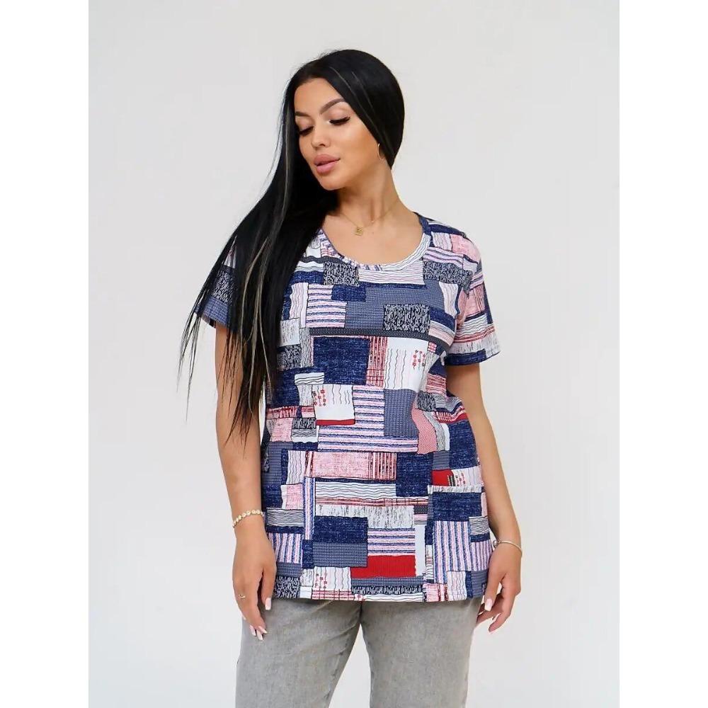 Женская футболка с короткими рукавами и крупным цветочным принтом S
Женская футболка с короткими рукавами и крупным цветочным принтом S