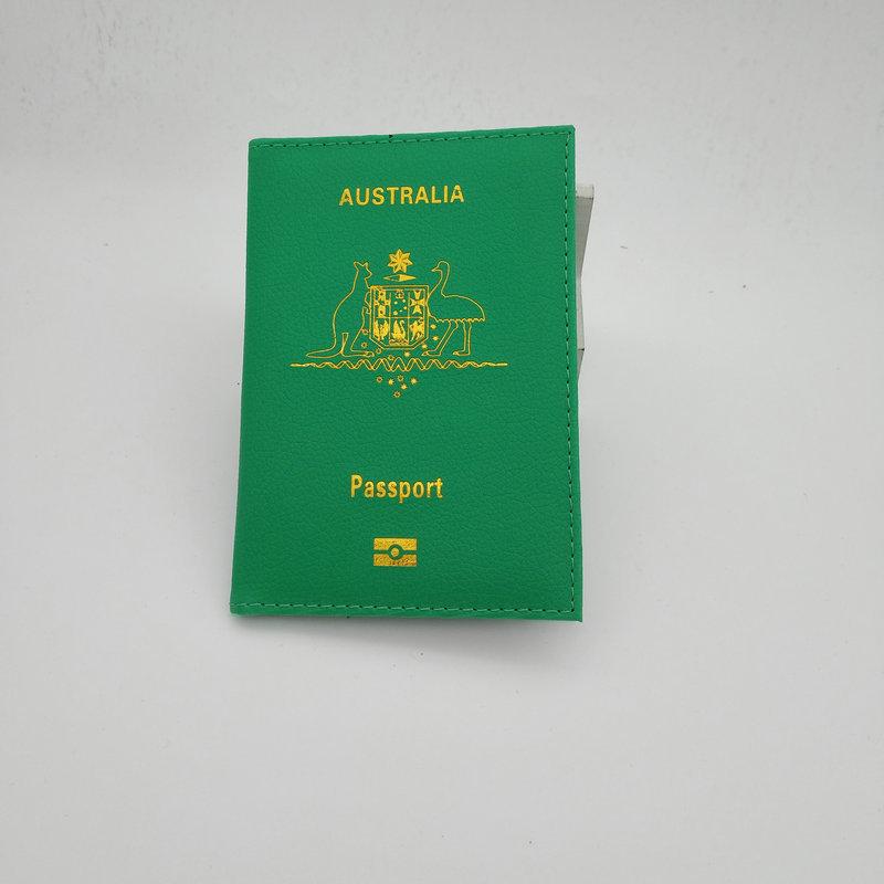 Многоцветная обложка для австралийского паспорта и удостоверения личности из искусственной кожи, двойного сложения зелёный
Многоцветная обложка для австралийского паспорта и удостоверения личности из искусственной кожи, двойного сложения зелёный