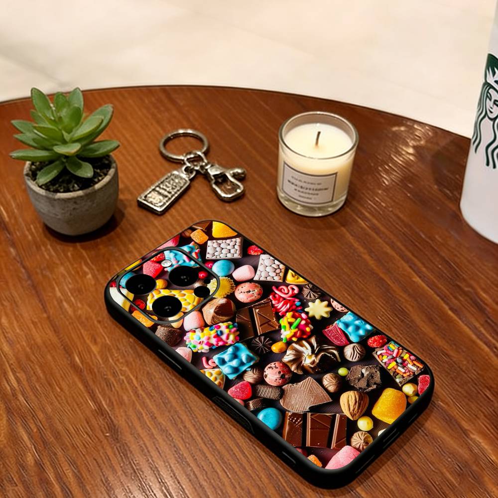 Many Forms of Sugar Phone Case For iPhone 17,16,15,14,13,12,11 Plus,Pro Max,XS,Soft Silicone Black Cover iPhone16e
Many Forms of Sugar Phone Case For iPhone 17,16,15,14,13,12,11 Plus,Pro Max,XS,Soft Silicone Black Cover iPhone16e