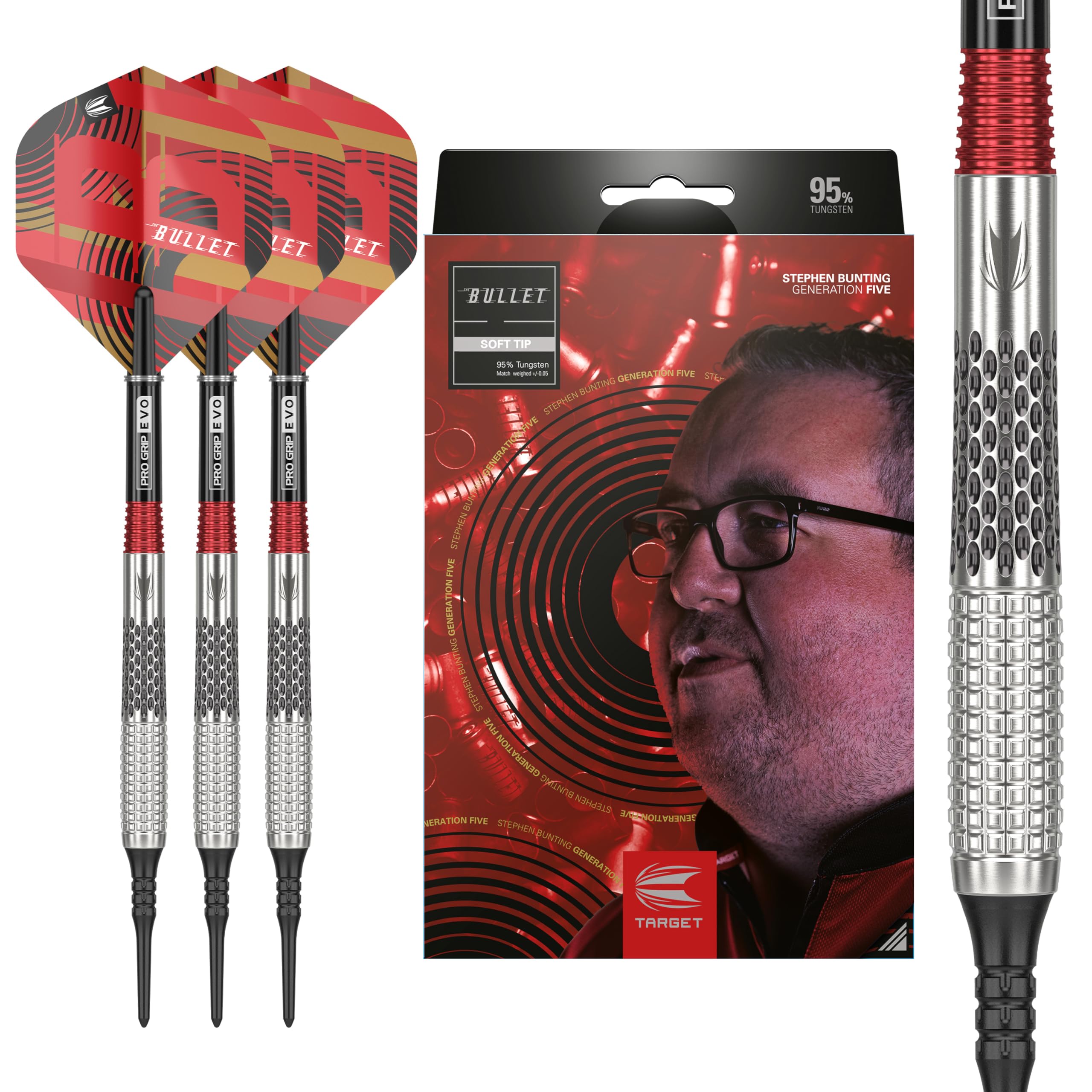 Target Bullet The Bunting G5 Tungsten BUNTING 18.0g 90% (STEPHEN GEN5)
Target Bullet The Bunting G5 Tungsten BUNTING 18.0g 90% (STEPHEN GEN5)