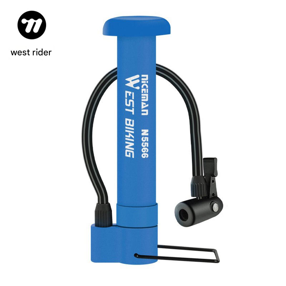 West Rider bicycle pump mini basketball pump Meizui mountain bike pump small and light
West Rider bicycle pump mini basketball pump Meizui mountain bike pump small and light