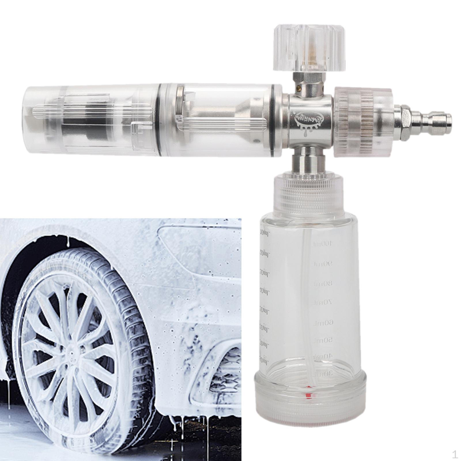 Пенный распылитель для мойки высокого давления 1/4 быстросъемное соединение, портативный, прочный, профессиональный 100 мл мыла чистый
Пенный распылитель для мойки высокого давления 1/4 быстросъемное соединение, портативный, прочный, профессиональный 100 мл мыла чистый