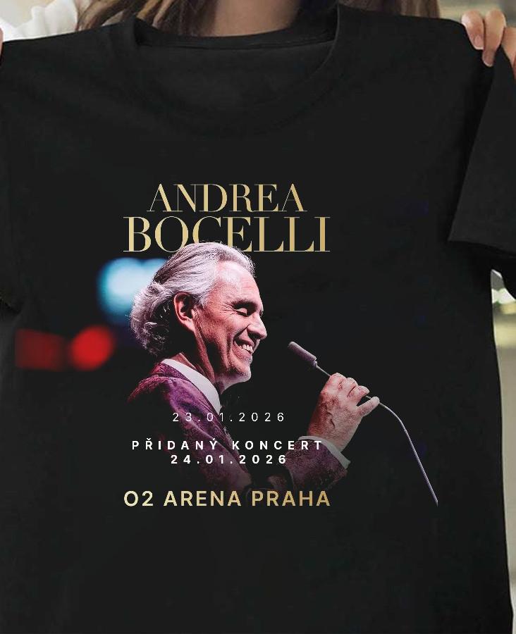 Andrea Bocelli in Concert January 23 amp; 24 2026 Black Shirt S5XL CS173 Unisex T-Shirt L
Andrea Bocelli in Concert January 23 amp; 24 2026 Black Shirt S5XL CS173 Unisex T-Shirt L