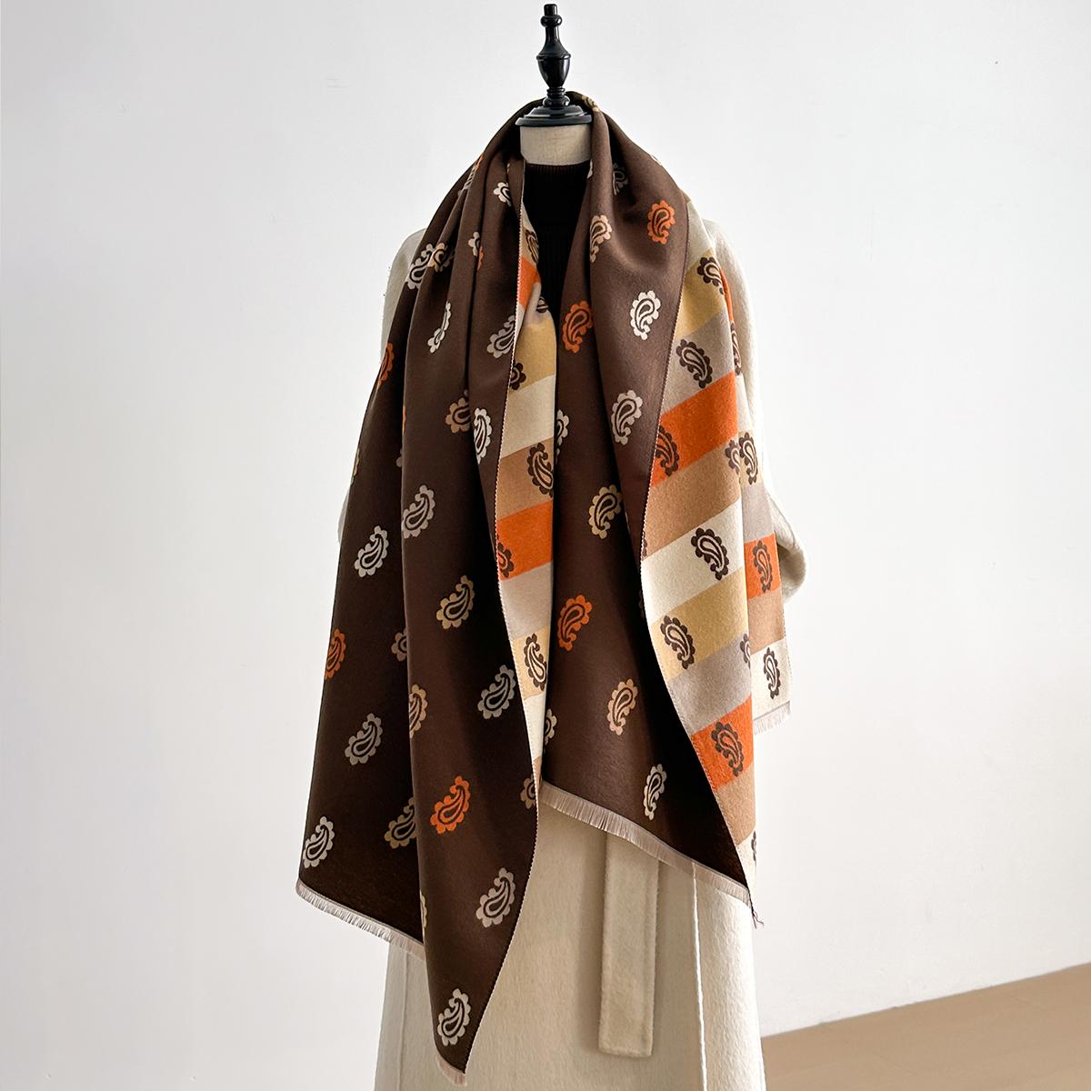 Fashion Women S Faux Cashmere Winter Wrap Vintage Printed Tasseled Scarf Warm Shawl Stylish Accessory Perfect For Winter Outfits
Fashion Women S Faux Cashmere Winter Wrap Vintage Printed Tasseled Scarf Warm Shawl Stylish Accessory Perfect For Winter Outfits