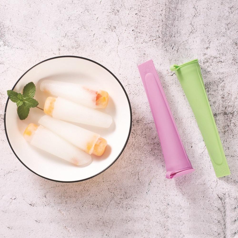 3PCS Reusable Popsicle Maker Quick-freeze Ice Making Mold Cute Popsicle Tubes Children червоний
3PCS Reusable Popsicle Maker Quick-freeze Ice Making Mold Cute Popsicle Tubes Children червоний