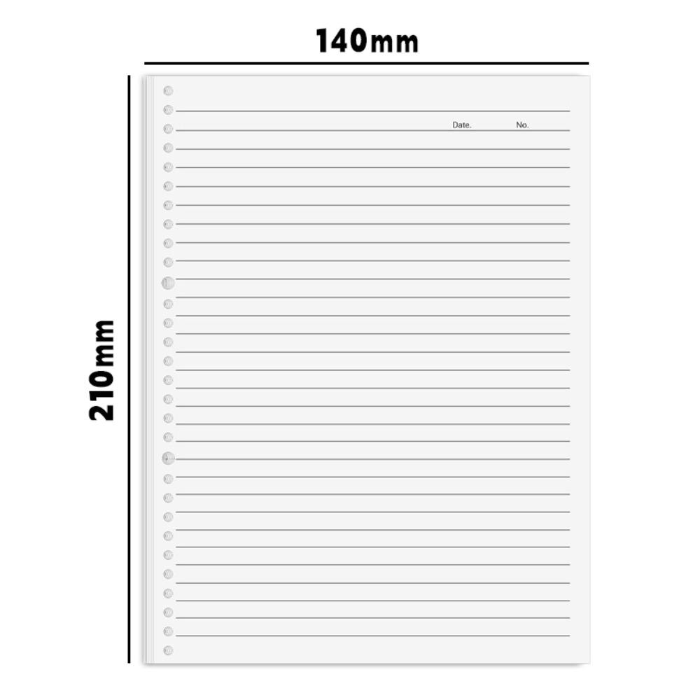 Блокнот А5/В5 Знімний блокнот на кільцях Простий блокнот Студент 60Sheets Inner Pages-A5
Блокнот А5/В5 Знімний блокнот на кільцях Простий блокнот Студент 60Sheets Inner Pages-A5