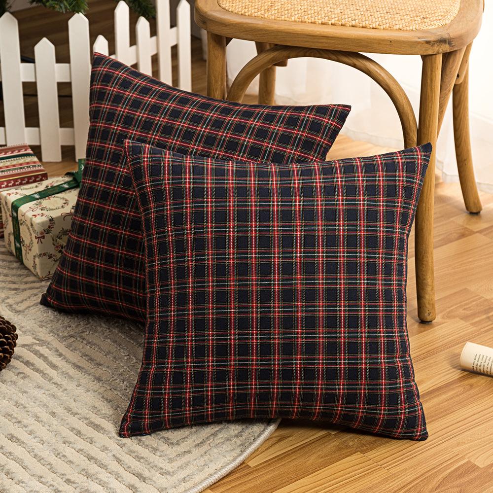 Xmas Red Tartan Plaid Throw Pillow Covers 18X18 Inch Decorative Scottish Farmhouse Retro Classic Square Cushion Cases For Decor 30x50cm (12x20inch)
Xmas Red Tartan Plaid Throw Pillow Covers 18X18 Inch Decorative Scottish Farmhouse Retro Classic Square Cushion Cases For Decor 30x50cm (12x20inch)