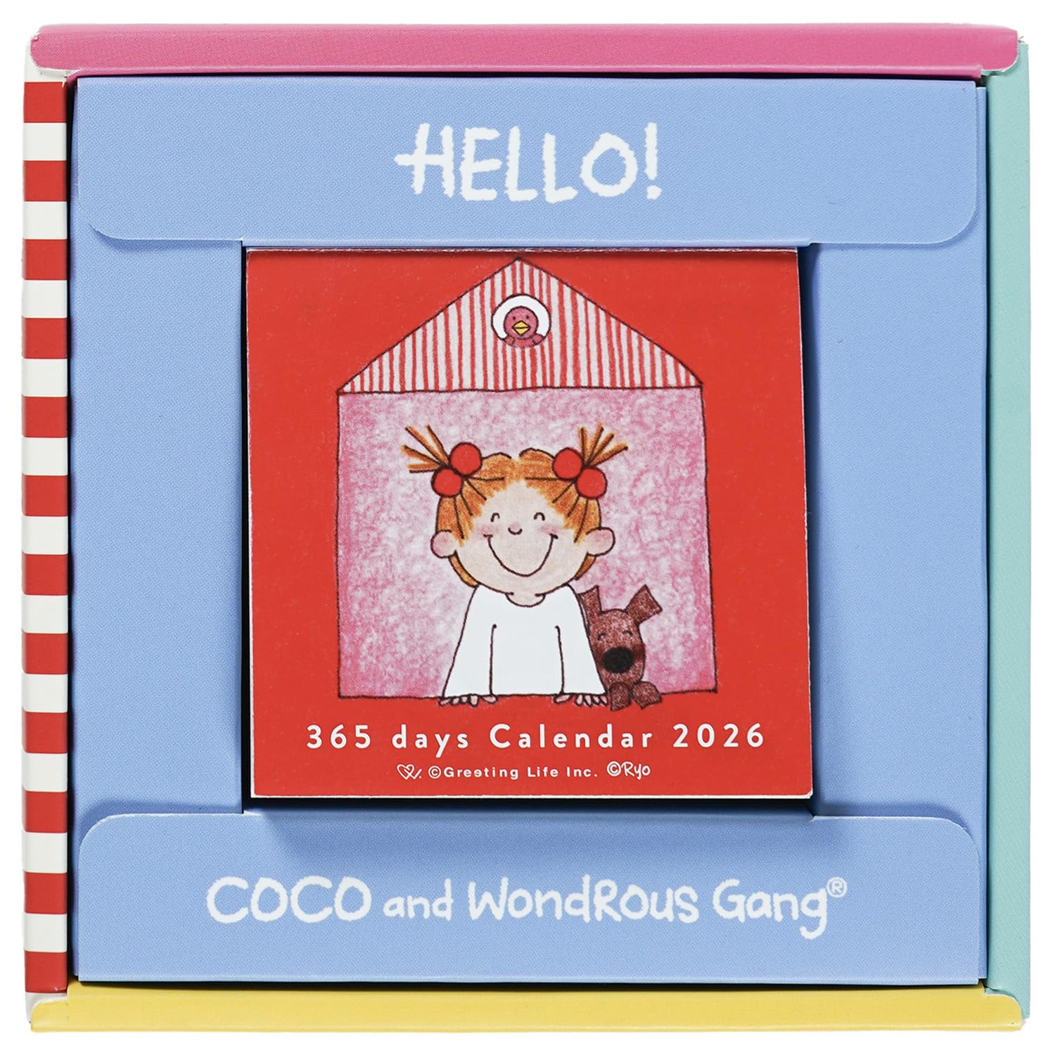 Календарь Greeting Life 2026 Ежедневный Коко-чан C-1694-RY синий
Календарь Greeting Life 2026 Ежедневный Коко-чан C-1694-RY синий