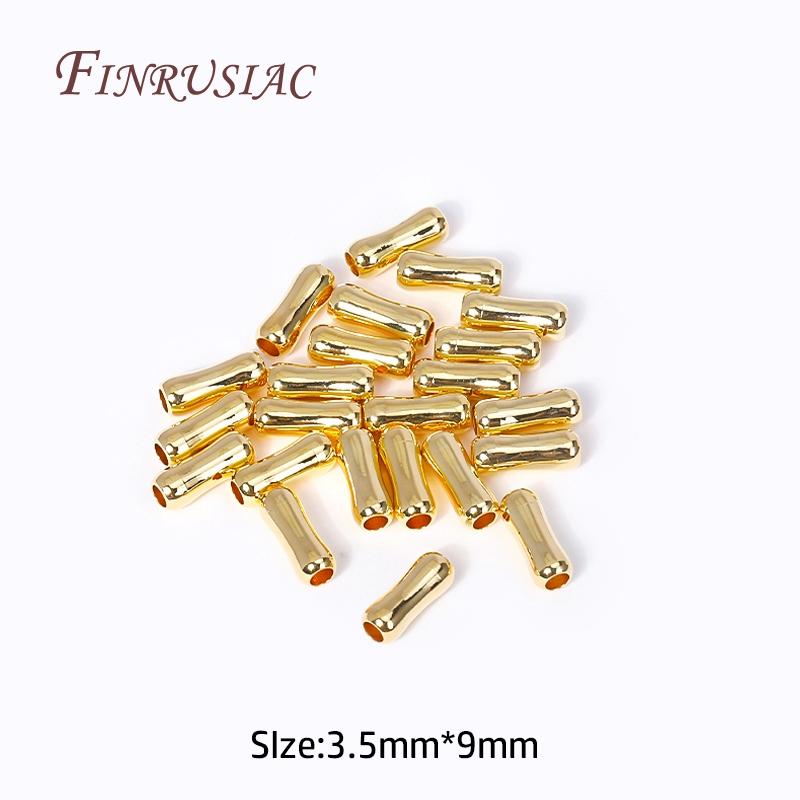 18K Gold / Silver Plated Brass Metal Long 9mm Bone Shape Tube Beads Spacer Beads for DIY Jewelry Making Supplies Accessories 30 pcs
18K Gold / Silver Plated Brass Metal Long 9mm Bone Shape Tube Beads Spacer Beads for DIY Jewelry Making Supplies Accessories 30 pcs