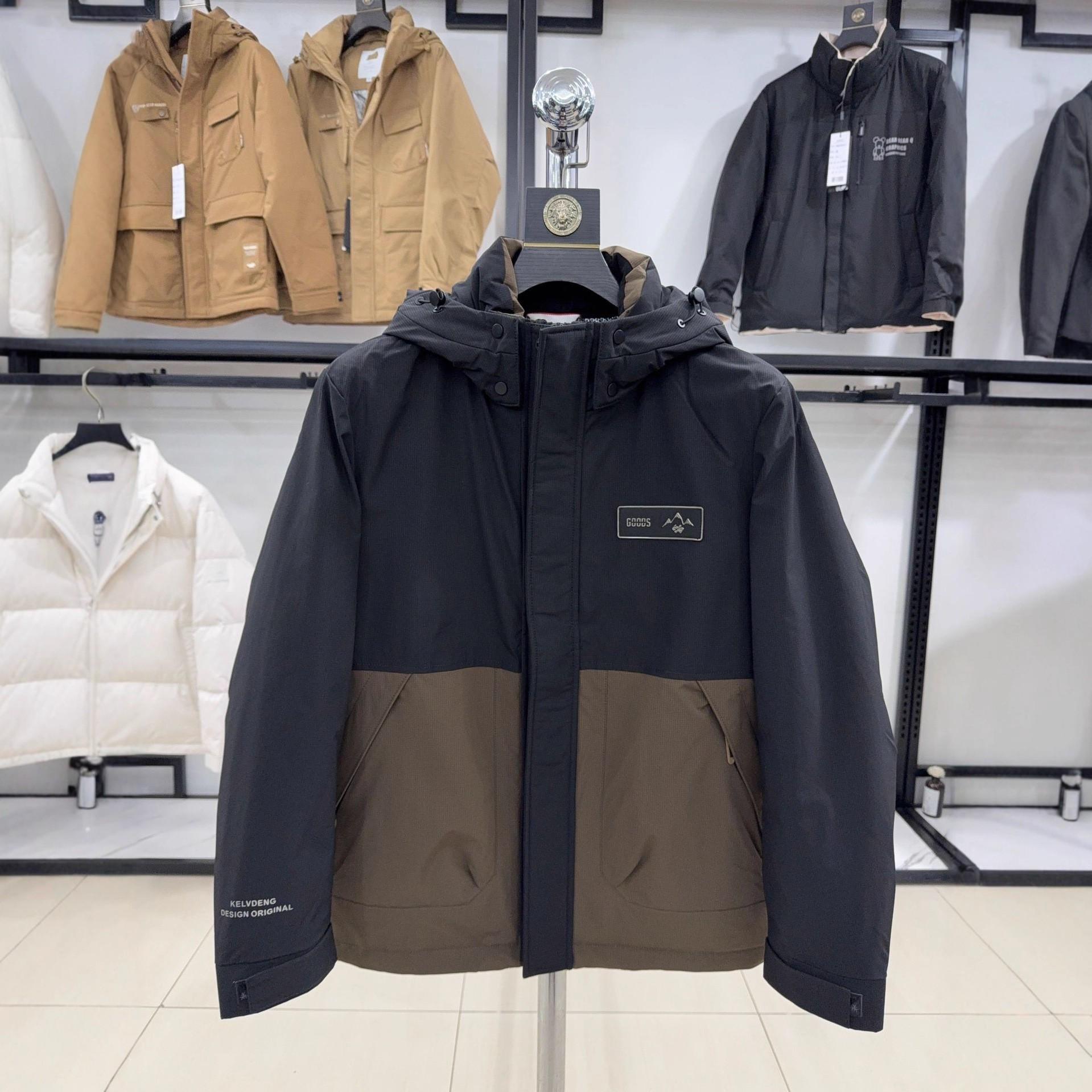 Yajia Men s Color Block Hooded Down Jacket - Casual 90% Duck Down, Detachable Hood, Warm A024 190 (165-180 kg)
Yajia Men s Color Block Hooded Down Jacket - Casual 90% Duck Down, Detachable Hood, Warm A024 190 (165-180 kg)