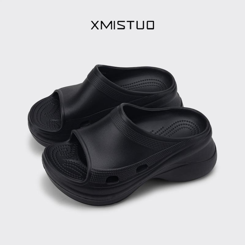 High-end thick-soled slippers women s 2024 new summer stepping on shit feeling one-word drag increases height, non-slip, and fashionable cool slipper 40
High-end thick-soled slippers women s 2024 new summer stepping on shit feeling one-word drag increases height, non-slip, and fashionable cool slipper 40