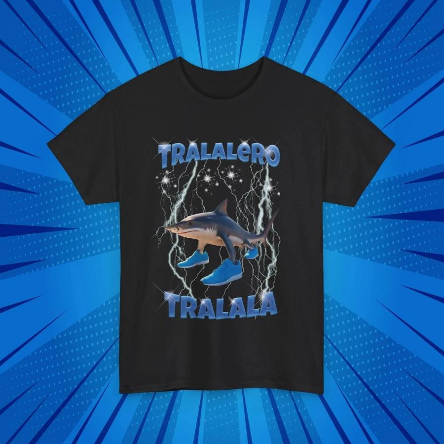 Tralalero Tralala Funny Shark Meme T-shirt Gifts Men Women s Fashion Gothic Vintage T-shirts Male Casual Humor Oversized T Shirt XXXXXL чорний
Tralalero Tralala Funny Shark Meme T-shirt Gifts Men Women s Fashion Gothic Vintage T-shirts Male Casual Humor Oversized T Shirt XXXXXL чорний
