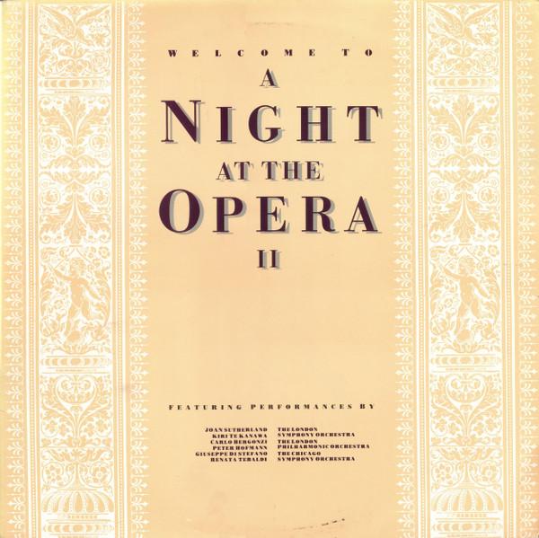 LP Record VARIOUS Welcome To A Night At The Opera II STAR2436 Telstar 1990 UK Classical Used
LP Record VARIOUS Welcome To A Night At The Opera II STAR2436 Telstar 1990 UK Classical Used
