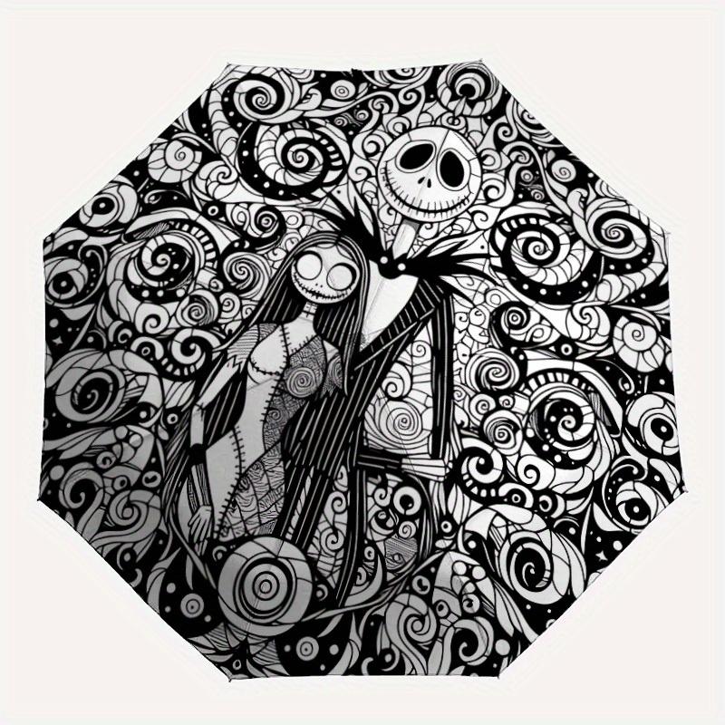 1pc Nightmare Before Christmas Folding Umbrella - Compact Travel Umbrella with 8-Rib Design, Manual Open/Close yy250728036
1pc Nightmare Before Christmas Folding Umbrella - Compact Travel Umbrella with 8-Rib Design, Manual Open/Close yy250728036