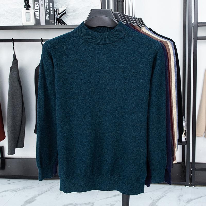 Men’s Autumn/Winter Half-High Collar Knitwear - Warm Inner Layer for Middle-Aged and Elderly 2XL/180 (75-85 kg)
Men’s Autumn/Winter Half-High Collar Knitwear - Warm Inner Layer for Middle-Aged and Elderly 2XL/180 (75-85 kg)