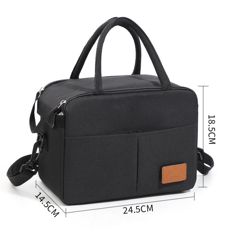 New Thermal Shoulder Bags Lunch Bag Waterproof Thicker Cooler Handbag Insulated Food Grade School Picnic Refrigerator Box чёрный
New Thermal Shoulder Bags Lunch Bag Waterproof Thicker Cooler Handbag Insulated Food Grade School Picnic Refrigerator Box чёрный