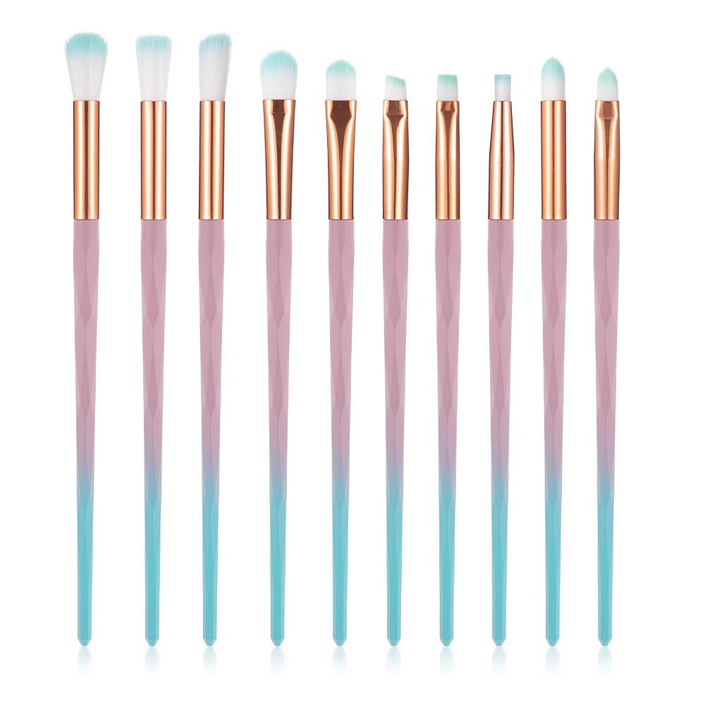 10 pcs Makeup Brushes maquiagem maquillaje New Mermaid Foundation Eyebrow Eyeliner Cosmetic makeup Brushes Complete Kit
10 pcs Makeup Brushes maquiagem maquillaje New Mermaid Foundation Eyebrow Eyeliner Cosmetic makeup Brushes Complete Kit
