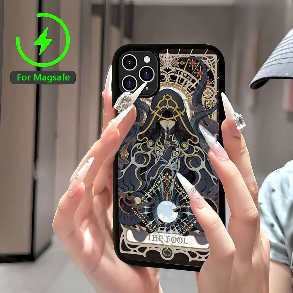 Divination Tools T-tarot Cards Magnetic For Magsafe Phone Case For IPhone 17 Air 16 Pro Max 15 14 13 12 11 Protective Cover iPhone 17 Pro
Divination Tools T-tarot Cards Magnetic For Magsafe Phone Case For IPhone 17 Air 16 Pro Max 15 14 13 12 11 Protective Cover iPhone 17 Pro