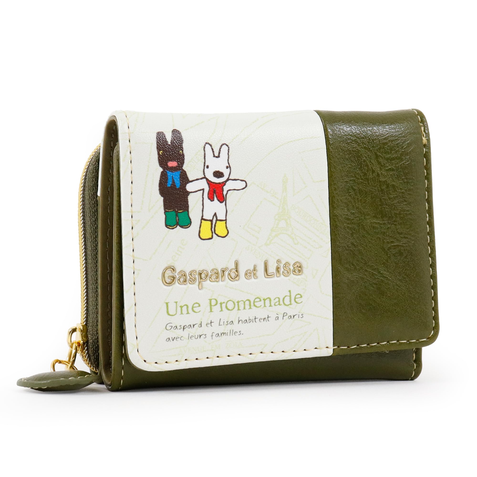 Lisa and Gaspard Paris Walking Mini Wallet Tri-fold Wallet, Women s, Cute, Compact, (Green) зелений
Lisa and Gaspard Paris Walking Mini Wallet Tri-fold Wallet, Women s, Cute, Compact, (Green) зелений