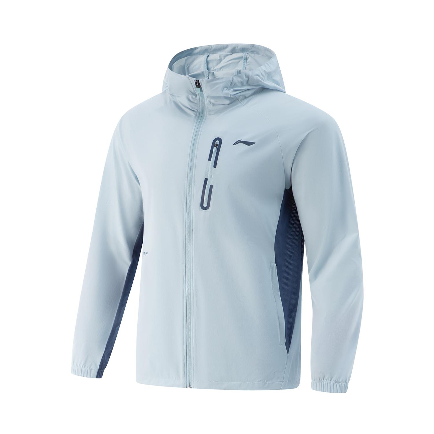 Li Ning Тренировочная серия Спортивный повседневный Минималистичный Цветной блок Ветровка с капюшоном Мужская верхняя одежда Облачно-голубой Темно-синий AFDVA85-3 S
Li Ning Тренировочная серия Спортивный повседневный Минималистичный Цветной блок Ветровка с капюшоном Мужская верхняя одежда Облачно-голубой Темно-синий AFDVA85-3 S