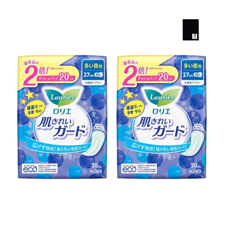 ``Bulk purchase 4 pack set” Laurier Beautiful skin guard (27cm) For many nights/no wings (1 pack contains 10 pieces) Comes with original poly bag
``Bulk purchase 4 pack set” Laurier Beautiful skin guard (27cm) For many nights/no wings (1 pack contains 10 pieces) Comes with original poly bag