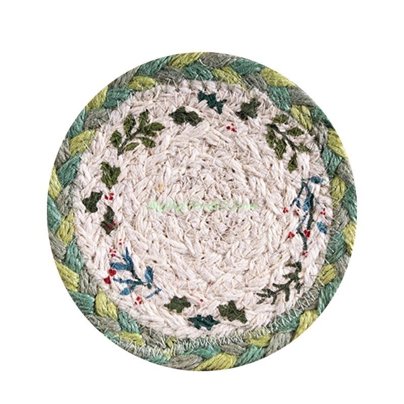 24TE Flexible Hemp Rope Woven Tableware Pad Coasters Heat-Resistant Placemat Home
24TE Flexible Hemp Rope Woven Tableware Pad Coasters Heat-Resistant Placemat Home